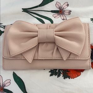 Baby Pink Bow Wallet